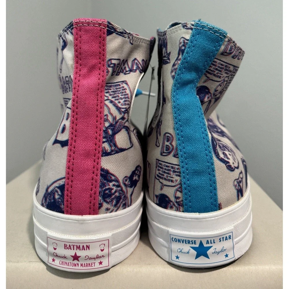 Converse Chuck 70 High x DC Comics Chinatown Market 3D Batman Print Mens 12 NEW